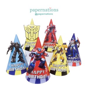 Transformers Cone Hats